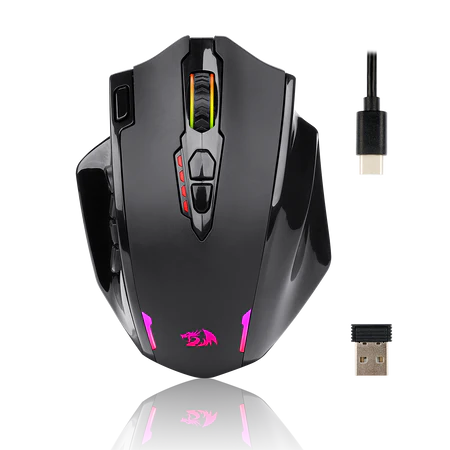 Redragon M913 Impact Elite Wireless Gaming Mouse with 16 Programmable Buttons Redragon M913 Impact Elite Wireless Gaming Mouse with 16 Programmable Buttons